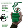 Универсальная гибкая туристическая веревка Surv Gear Tie зеленая